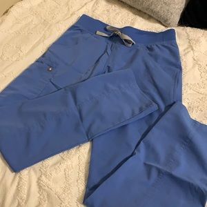Ceil Blue Kade Cargo Scrub Pant